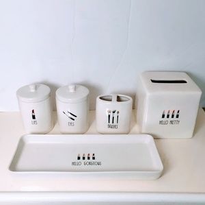 New Rae Dunn Makeup Organizer set